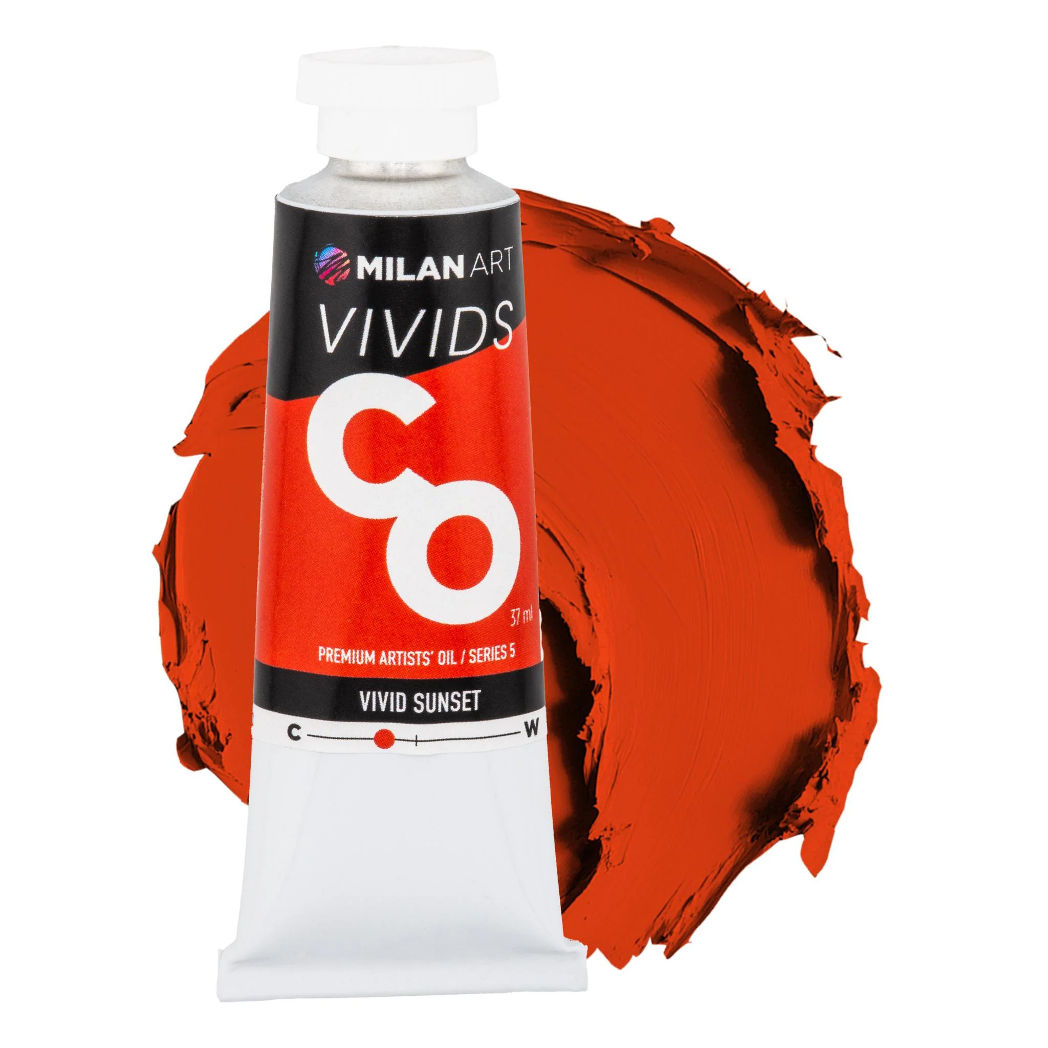 Milan Art 'Vivid' Professional Oil Paint Colors - Individual Tubes - Image 3