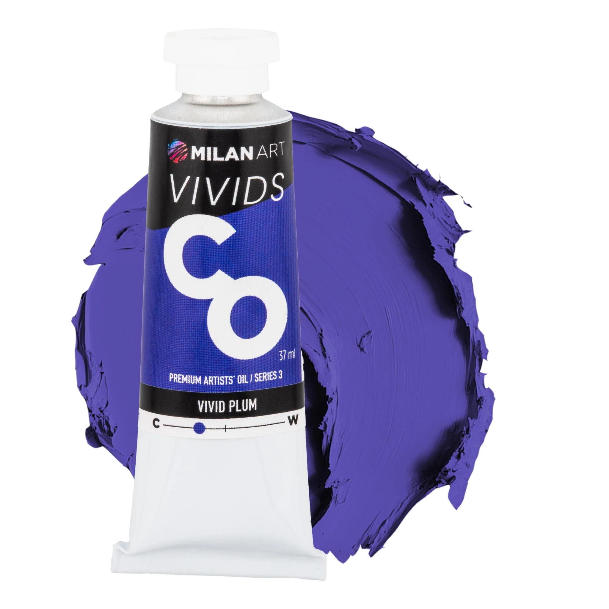 Milan Art 'Vivid' Professional Oil Paint Colors - Individual Tubes - Image 4