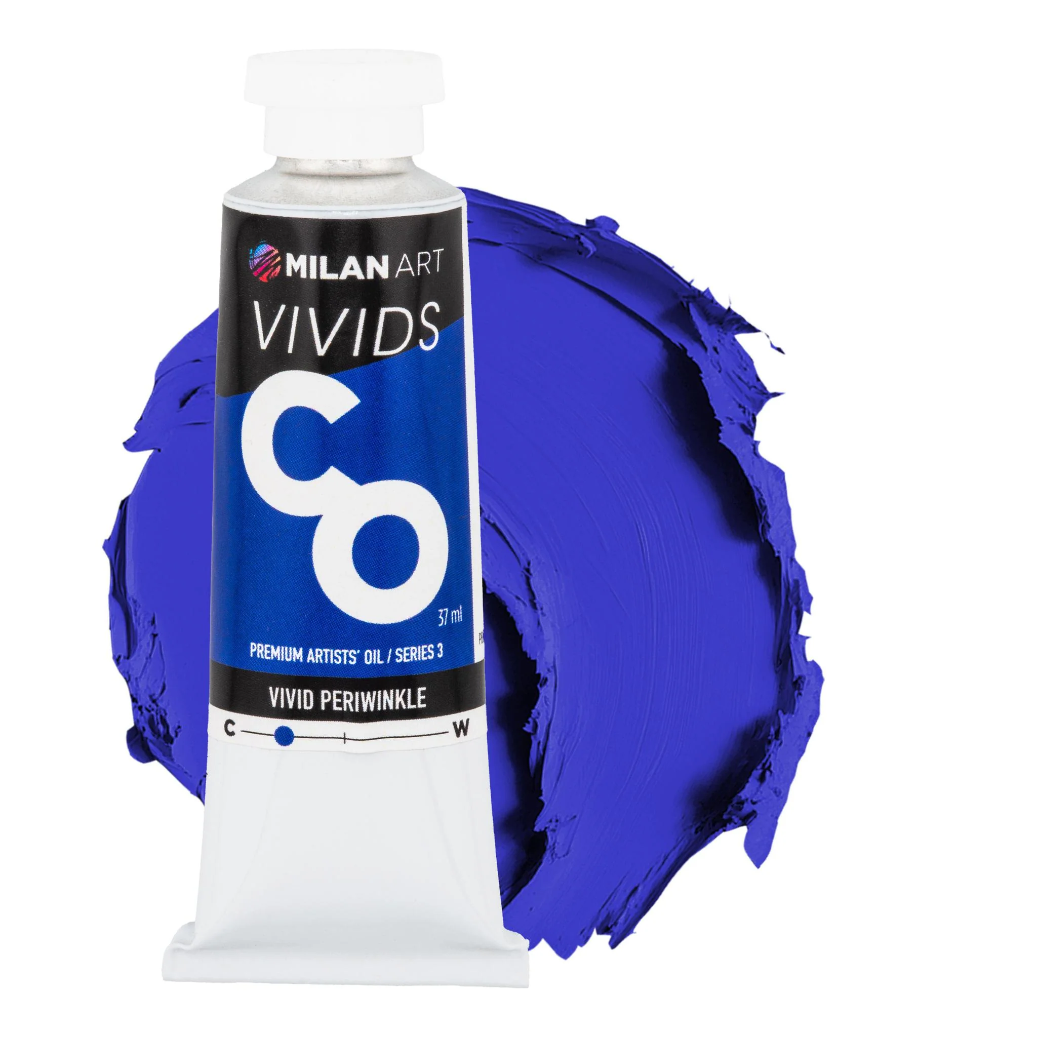 Milan Art 'Vivid' Professional Oil Paint Colors - Individual Tubes - Image 5