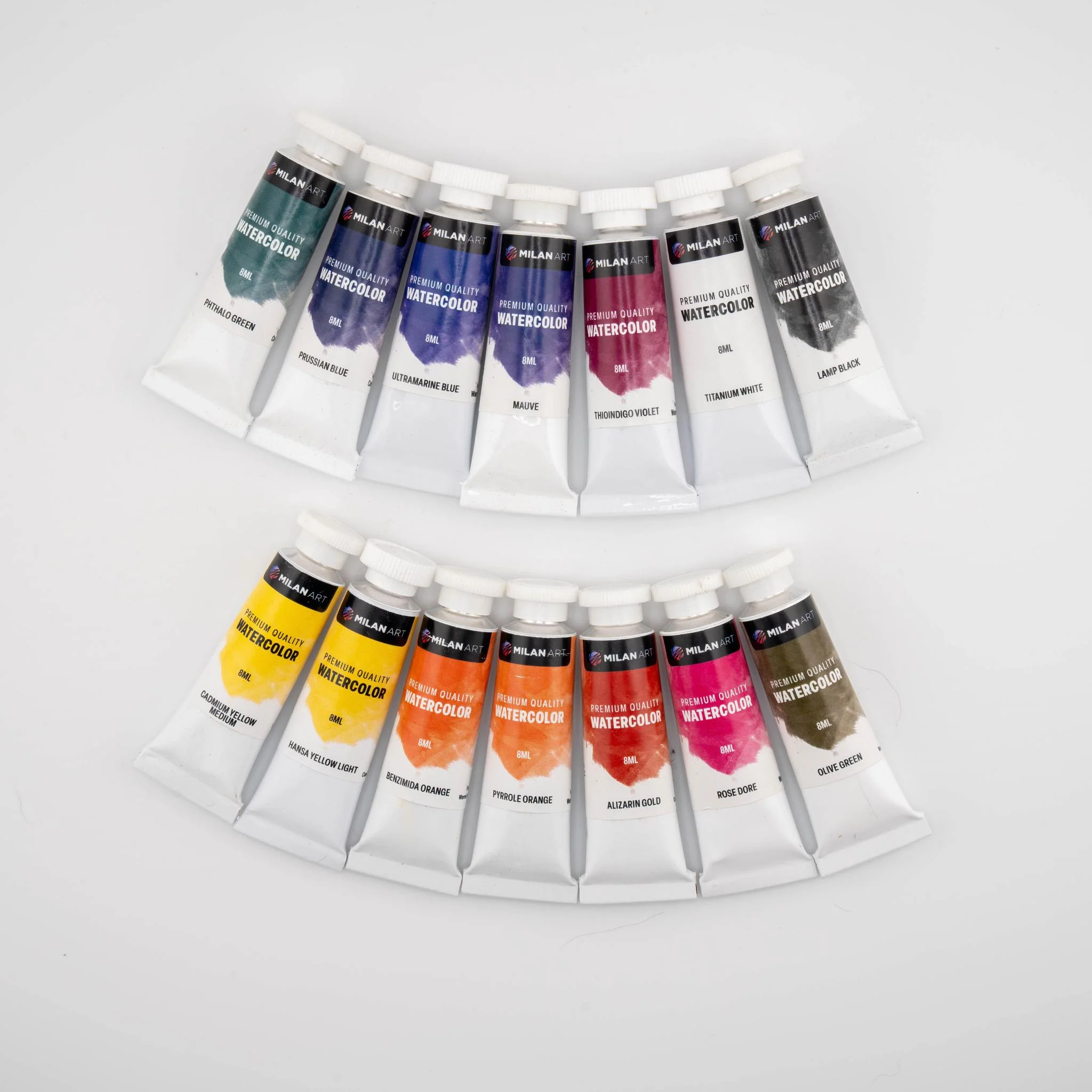 Milan Art Professional Watercolor Paint Foundational Set - Image 21