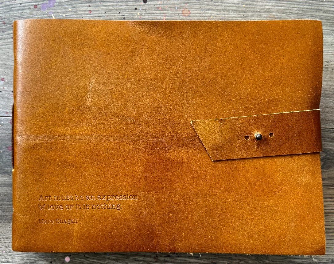 Milan Leather Sketch Journal - Image 12