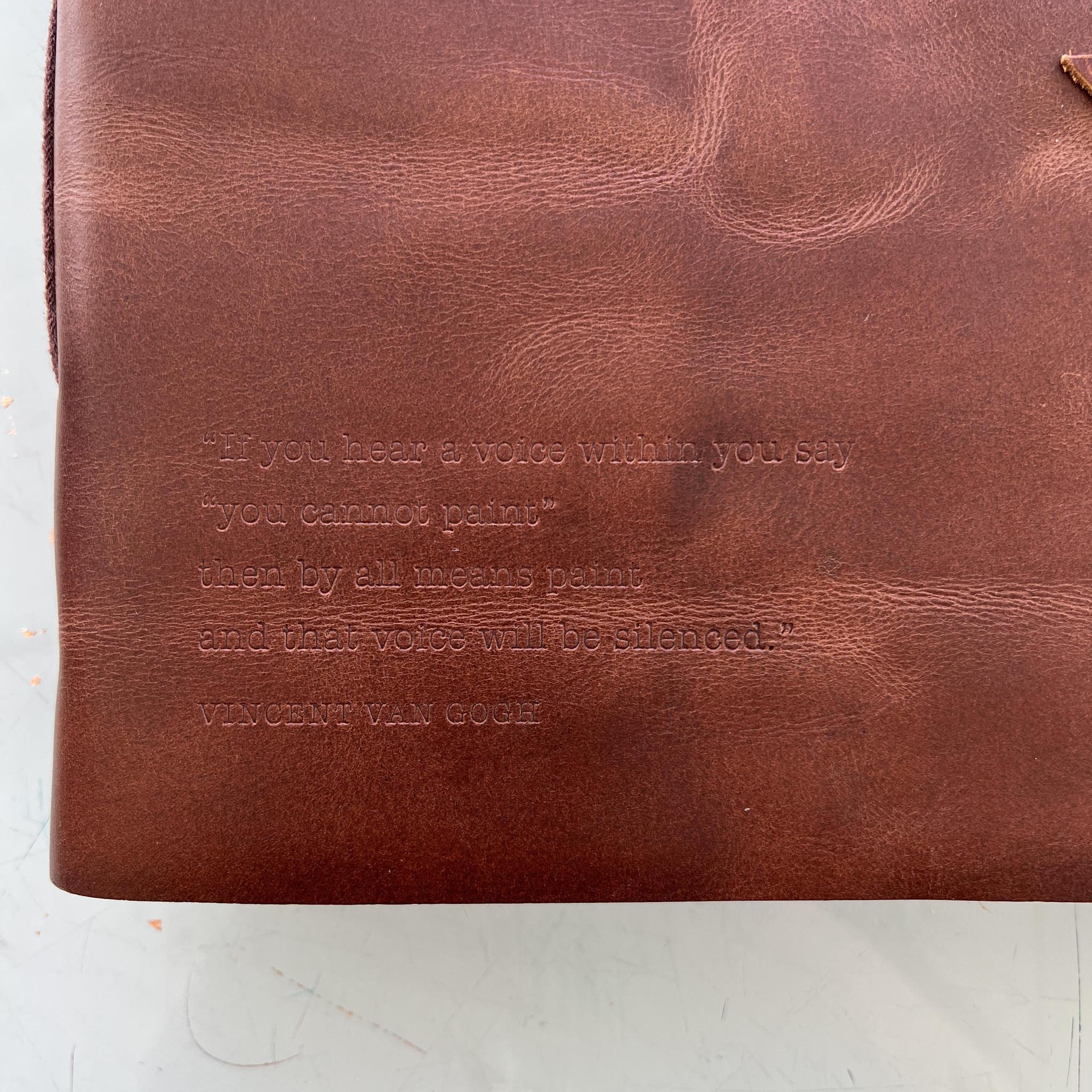 Milan Leather Sketch Journal - Image 5
