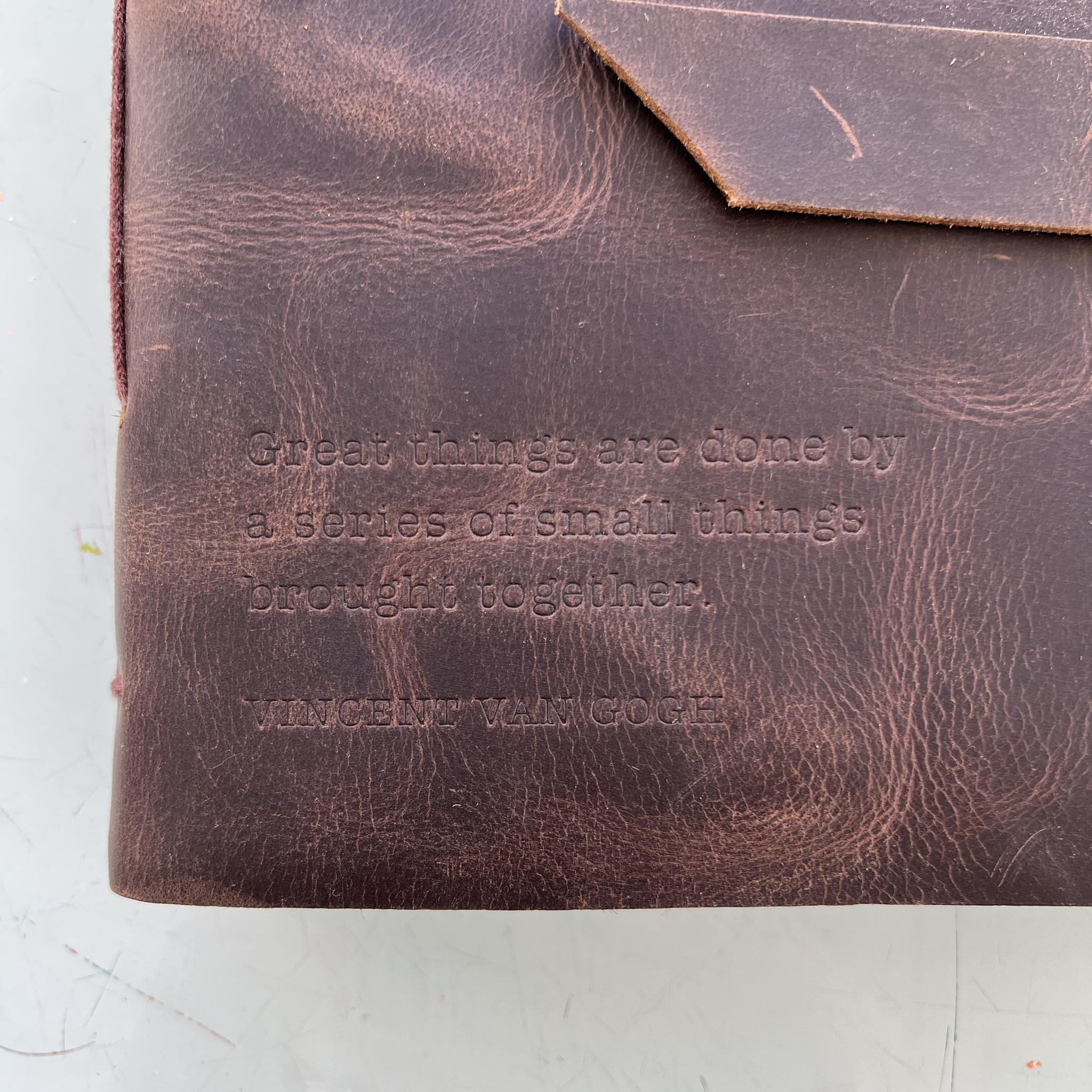 Milan Leather Sketch Journal - Image 6