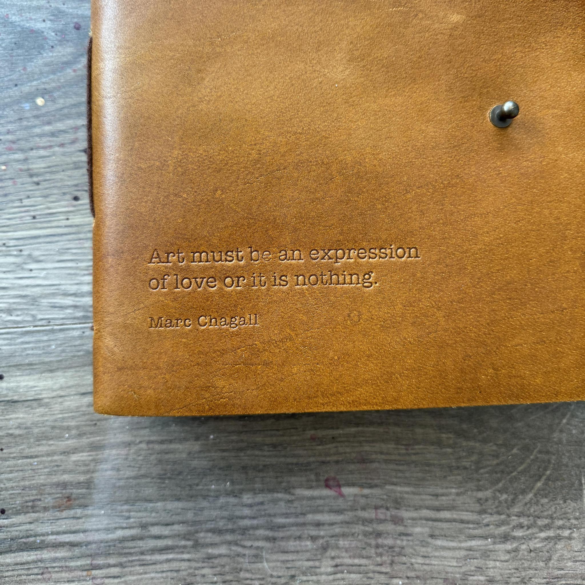 Milan Leather Sketch Journal - Image 8