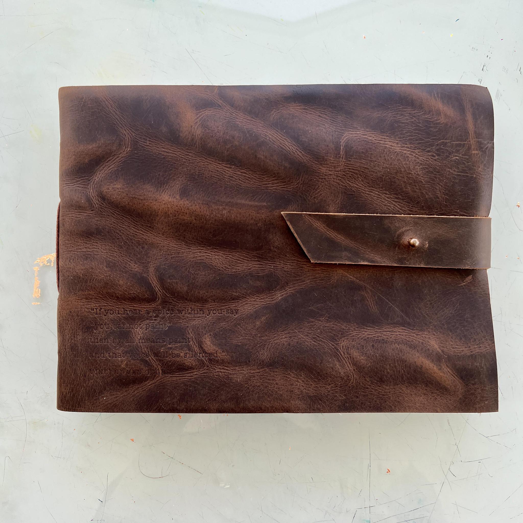 Milan Leather Sketch Journal - Image 9